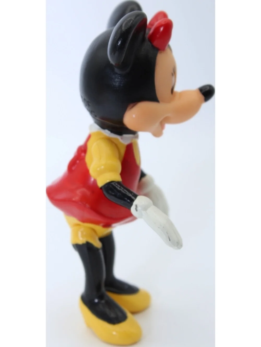 Vintage Walt Disney Mickey Mouse & Minnie Mouse Poseable Action Figure Lot 2 Pcs
